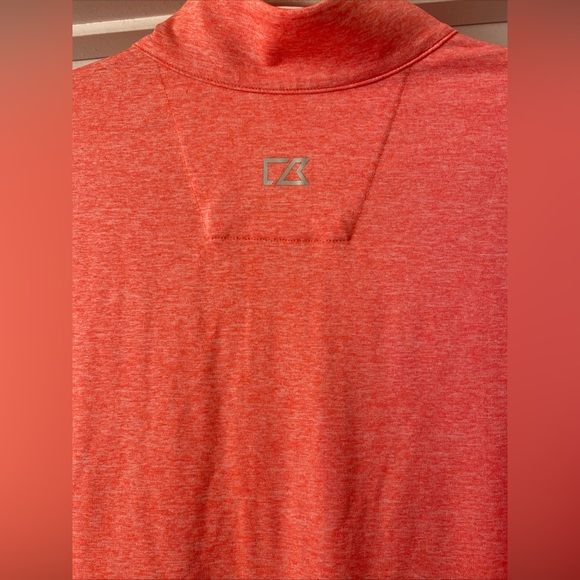 NWT Cutter & Buck Orange Long Sleeve Pullover XL - Picture 7 of 8